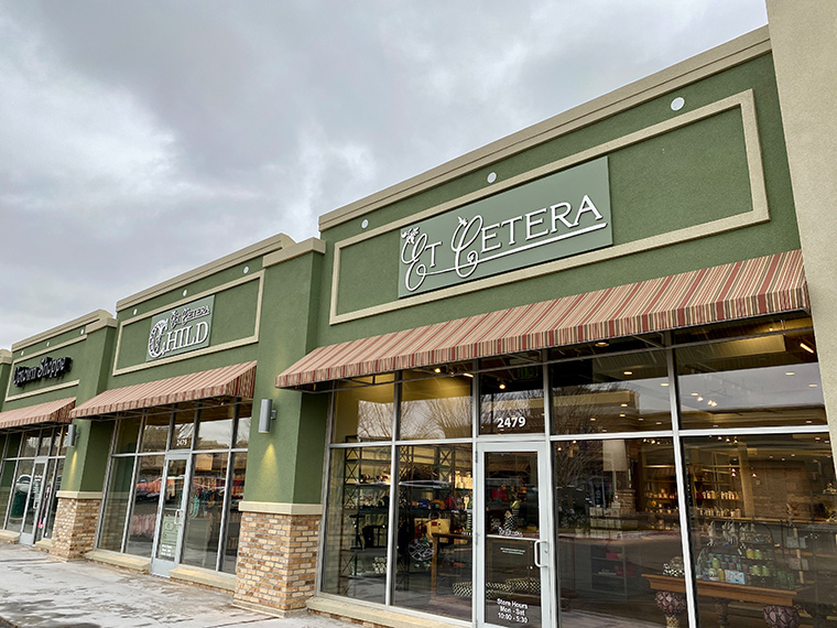 Et Cetera Store Front at Wolflin Square in Amarillo Texas